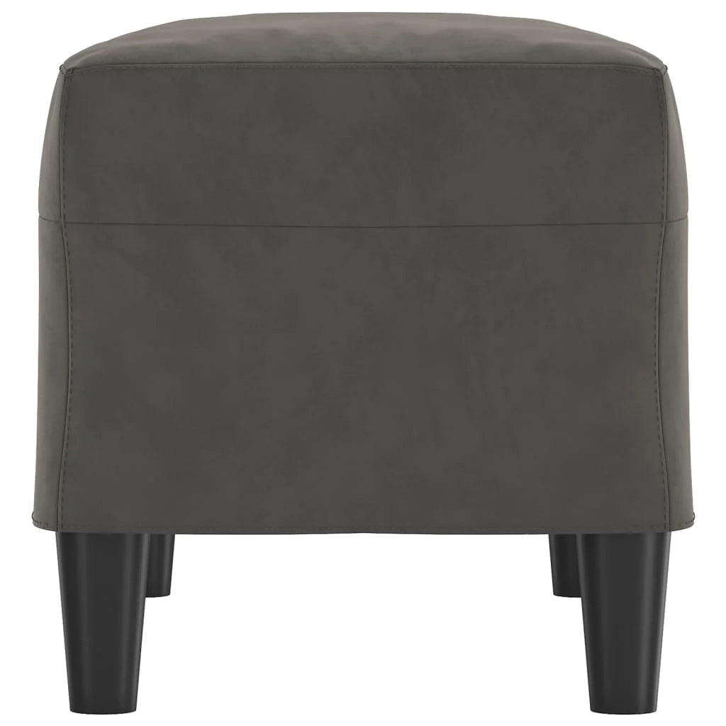 Panca/panca 70 x 35 x 41 cm velluto grigio scuro 02_0010481