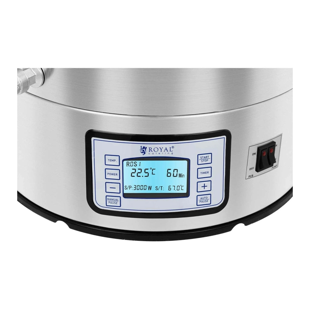 Bollitore professionale in acciaio inox da 60 litri e 3000 watt 14_0004601