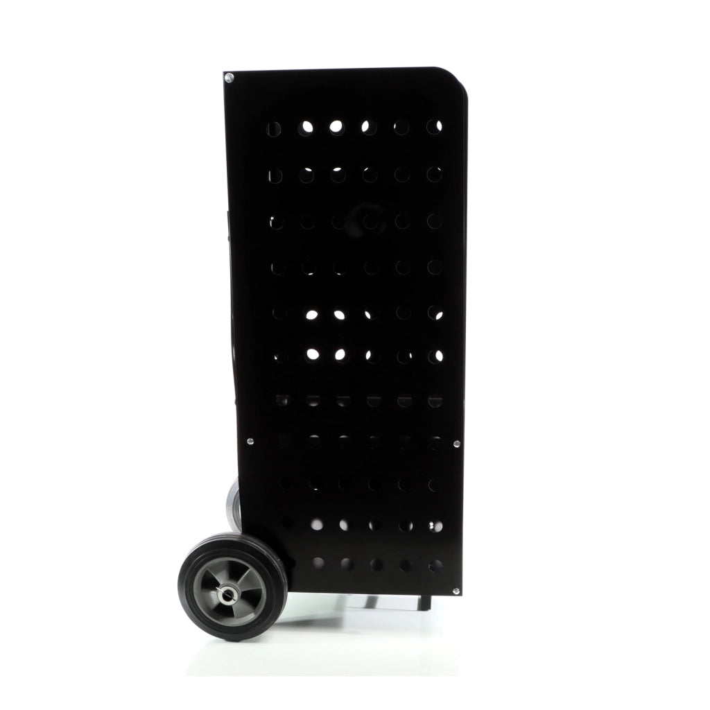 Carrello portalegna da camino XL 53x36x106 cm, con ruote in gomma piena, per trasporto legna da ardere