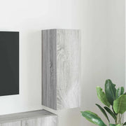 Mobile TV da parete-Mobile TV a Muro-Credenza TV Grigio Sonoma 30 x 31 x 80 cm