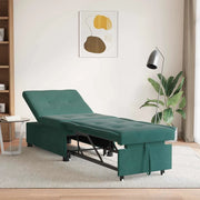 Divano letto-Sofa Letto-Daybed Verde Scuro 194 x 67 x 82 cm Velluto