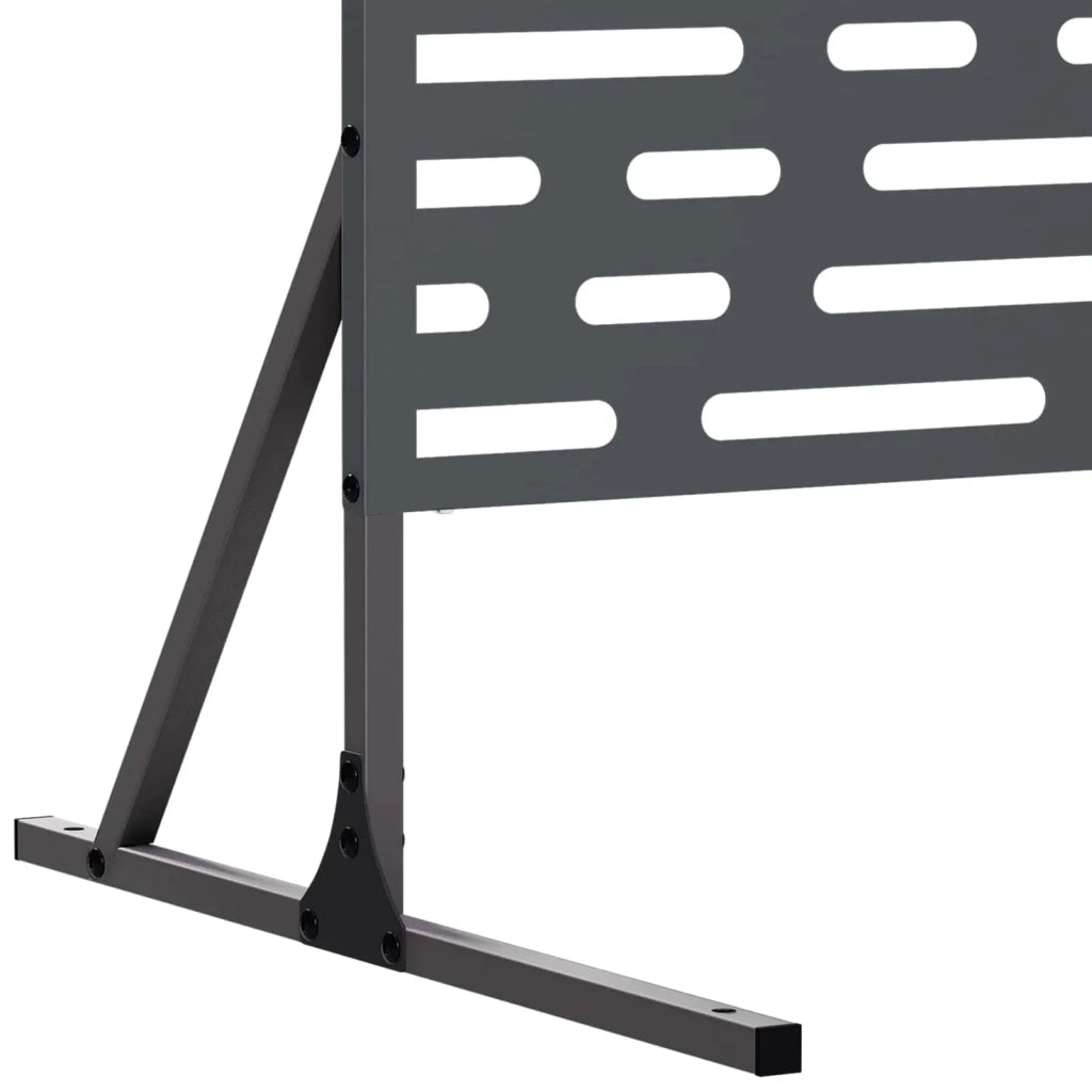 Schermo per Privacy 100 x 50 x 180 cm Acciaio Antracite 8013421