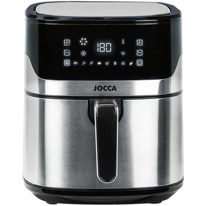 Friggitrice senza olio - JOCCA - 2192 - 6,5 L - 1600 W - 28 x 37 x 31,5 cm - Acciaio inossidabile