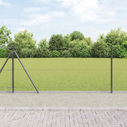 Palo della recinzione Grigio 100 x 1 m (rete da 36 mm)
