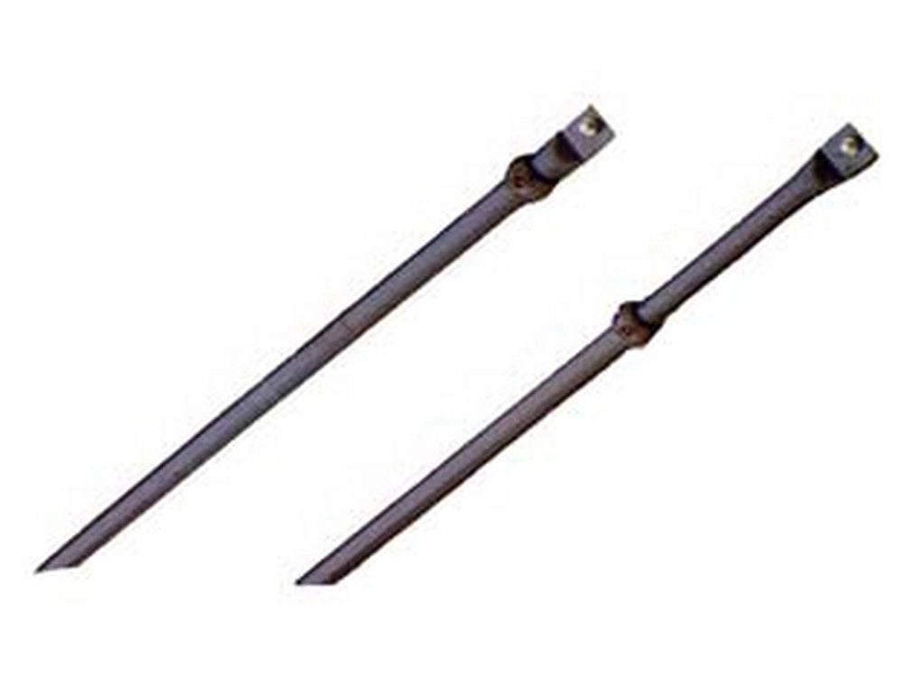 1pz aste 2 pezzi per serratura triplice 93140 - ø mm.18 (93140v000) cod:ferx.fer49184
