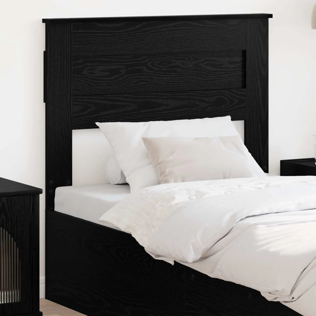 Testiera Rovere Nero Legno ingegnerizzato 888158
