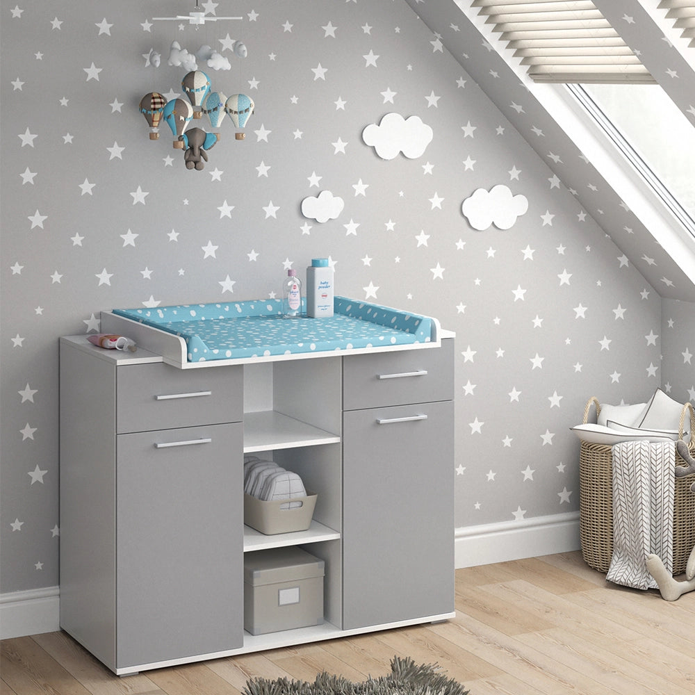 Vicco Fasciatoio Grigio 113 x 109 cm