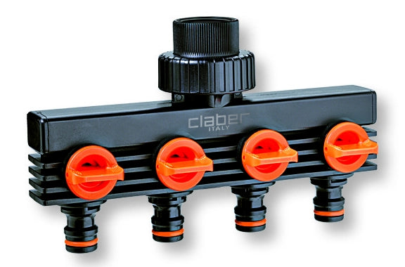 Claber PRESA A 4 VIE IN BLISTER Art. 8581