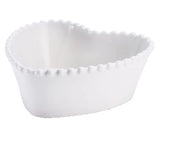 1 Pezzo Ciotola da Cucina in Ceramica Forma Cuore 23 x 23 x 8,5 cm