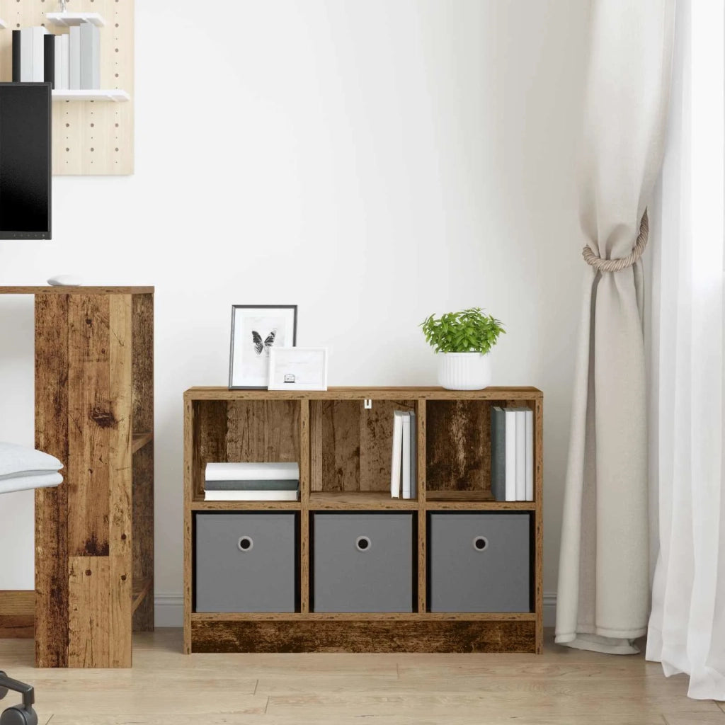 Credenza | Madia | Buffet da pranzo | Armadio da pranzo con cassetto Legno vecchio 73,5 x 22,5 x 53,5 cm