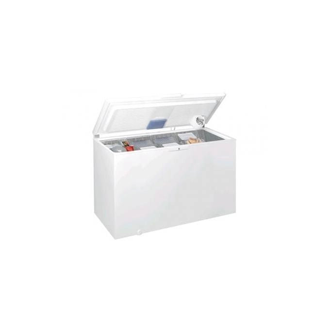 Whirlpool WHE39392T Congelatore a Pozzetto Capacita' 395 Litri Classe energetica E Tecnologia Sesto Senso TurboFreeze 916X1405X698 Bianco