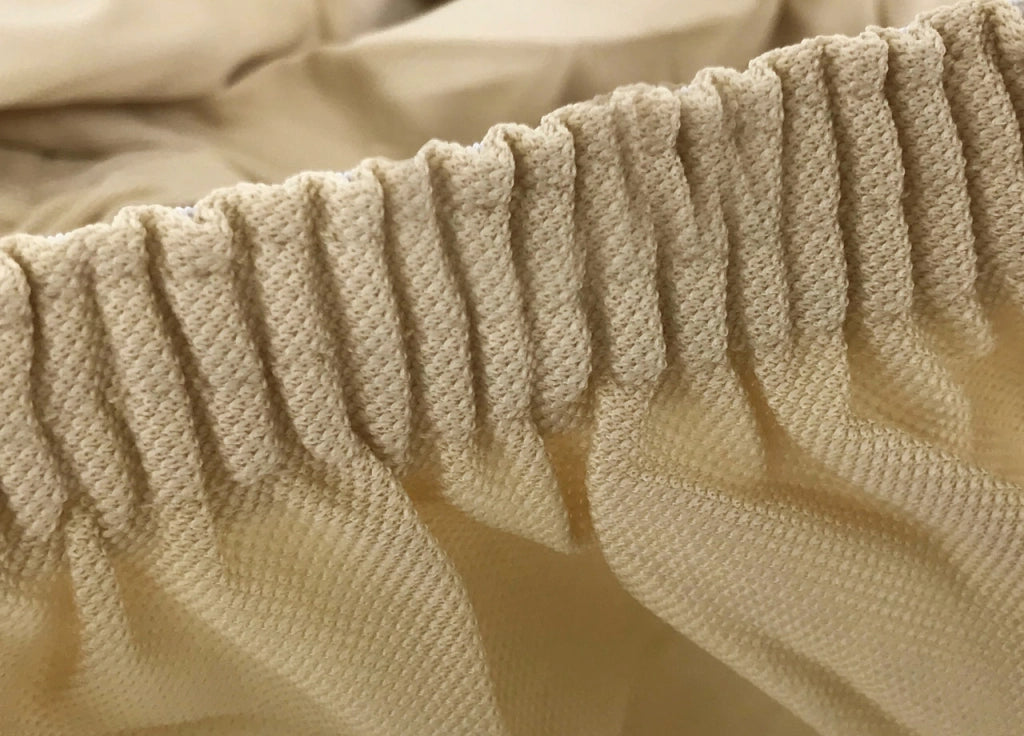 Copridivano Genius Con Penisola Chaise Longue Modello Swing Colore Panna - Destra - Panna