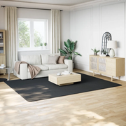 Tappeto Shaggy Nero 240x305 cm in Poliestere 353820