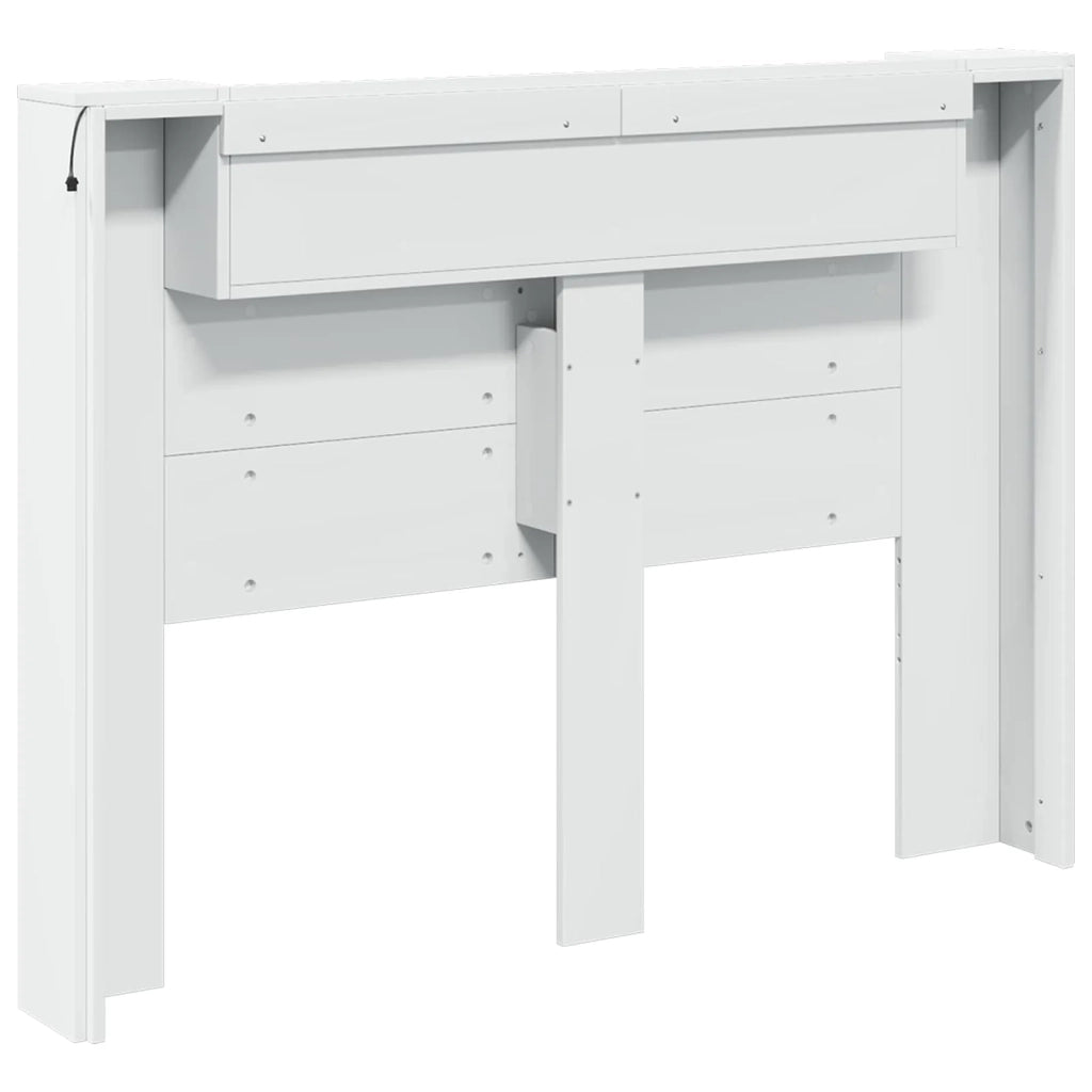 Testiera Bianco 140 x 16,5 x 103,5 cm Legno multistrato 3418673