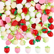 Set di 150 Charms di Hars Aardbei per Progetti Creativi