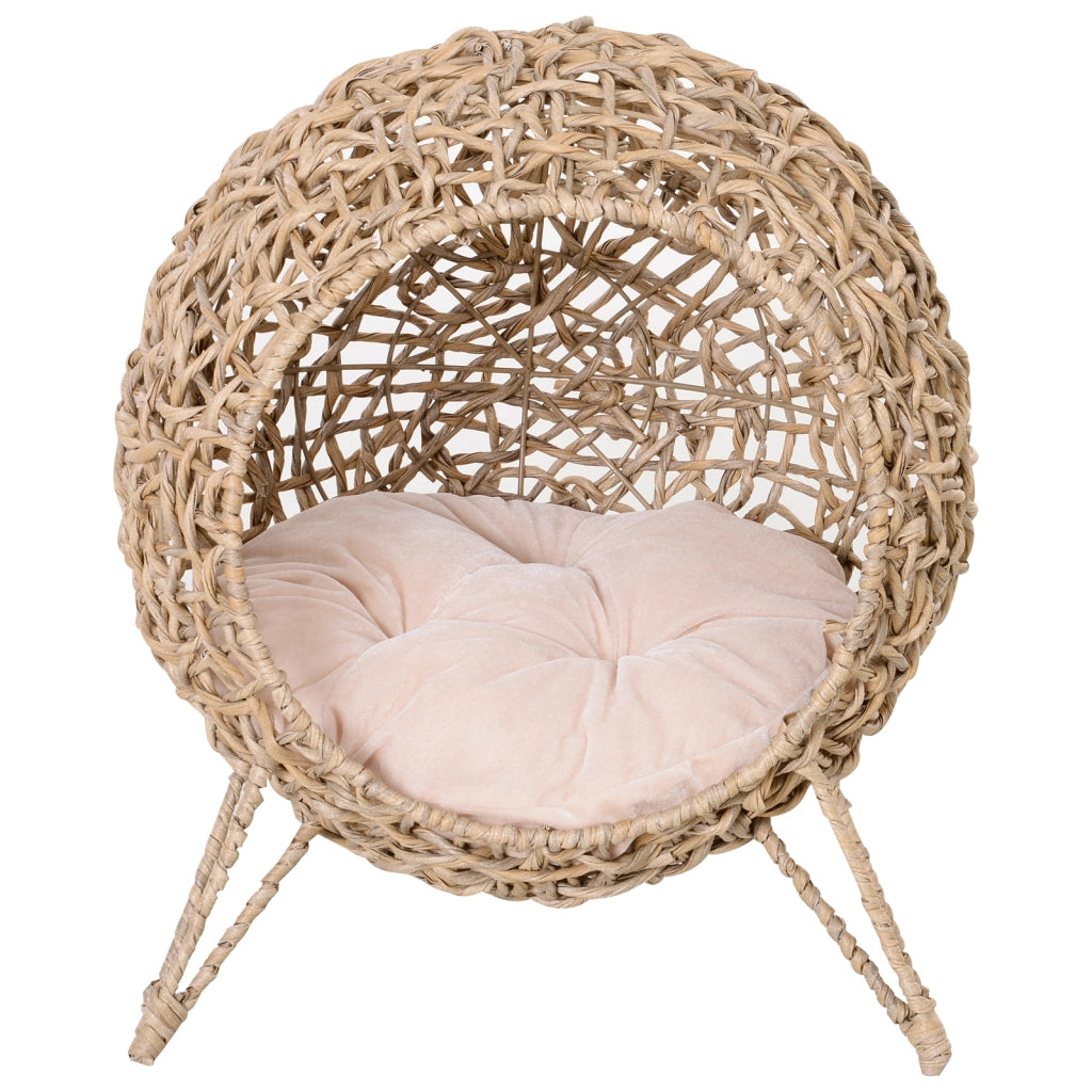 Letto a Soppalco per Gatti ¨C Minimal ¨C 52x58 cm in Legno Naturale