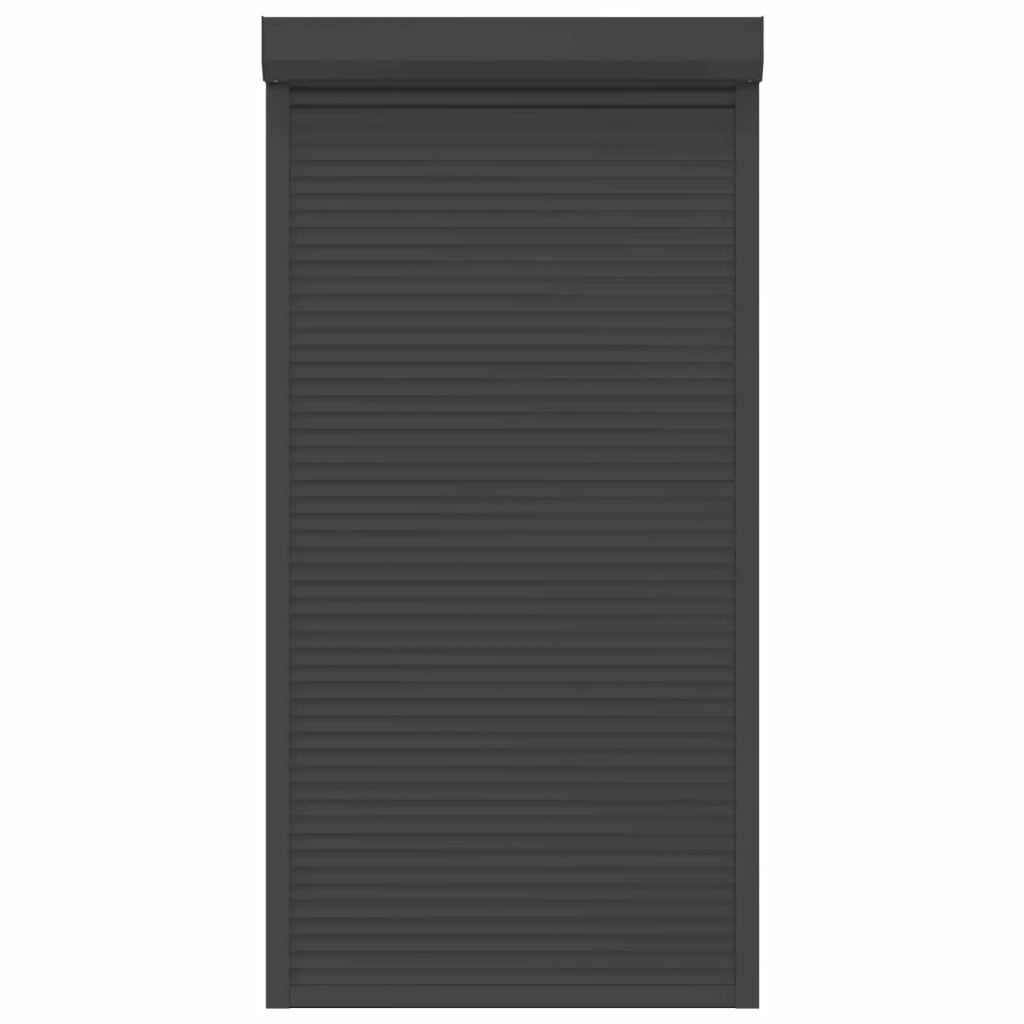 Persiana a rullo Antracite 110 x 220 cm Alluminio e poliuretano