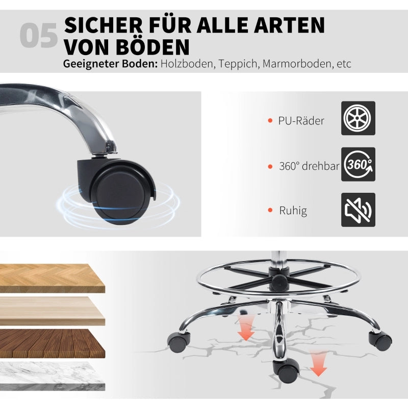 Sedia da ufficio ergonomica con supporto lombare 4D, braccioli ribaltabili, rete traspirante in poliestere, nera