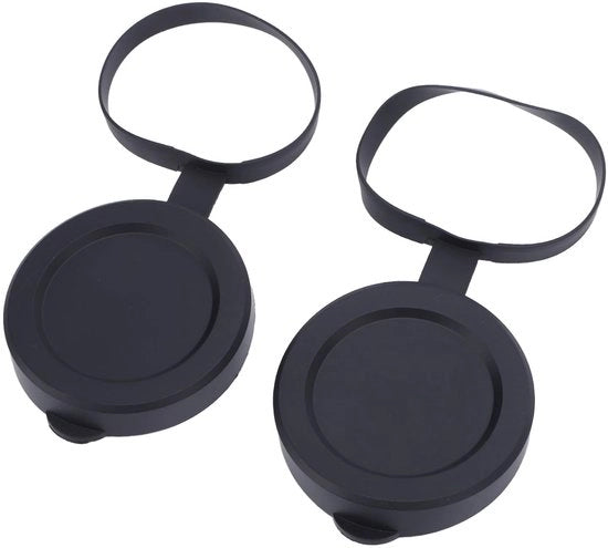 Accessori per lenti telescopiche con chiusura ermetica - Protezione universale - Materiale in gomma elastico - Protezione completa - Adatto per diametri 61-64 mm - Coperture per lenti telescopiche