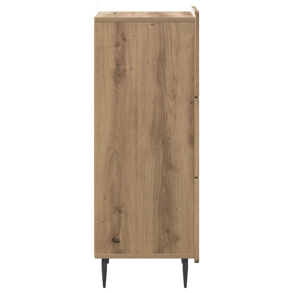 Mobile con Cassetti Rovere Artigianale 33 x 34,5 x 92 cm