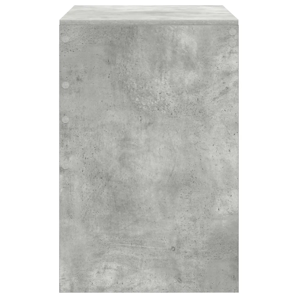 Scrivania Grigio cemento 100 x 50 x 76 cm 869445