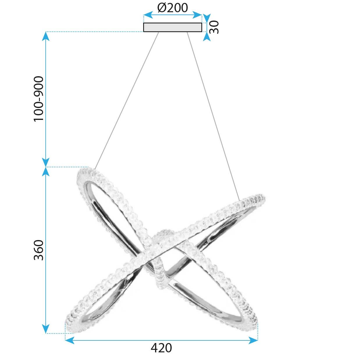 Lampada Led G035-cp Gold