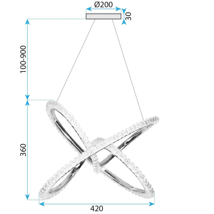 Lampada Led G035-cp Gold