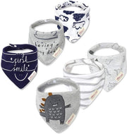 Set di Fasciature Quadrangolari per Bambini, 6-Pack Fasciature per Bambini con Punti di Fissaggio Regolabili per Bambini di 0-3 Anni