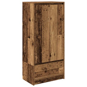 Armadio con Cassetto Legno Antico 55,5x34x119,5 cm Truciolato CFW8724439