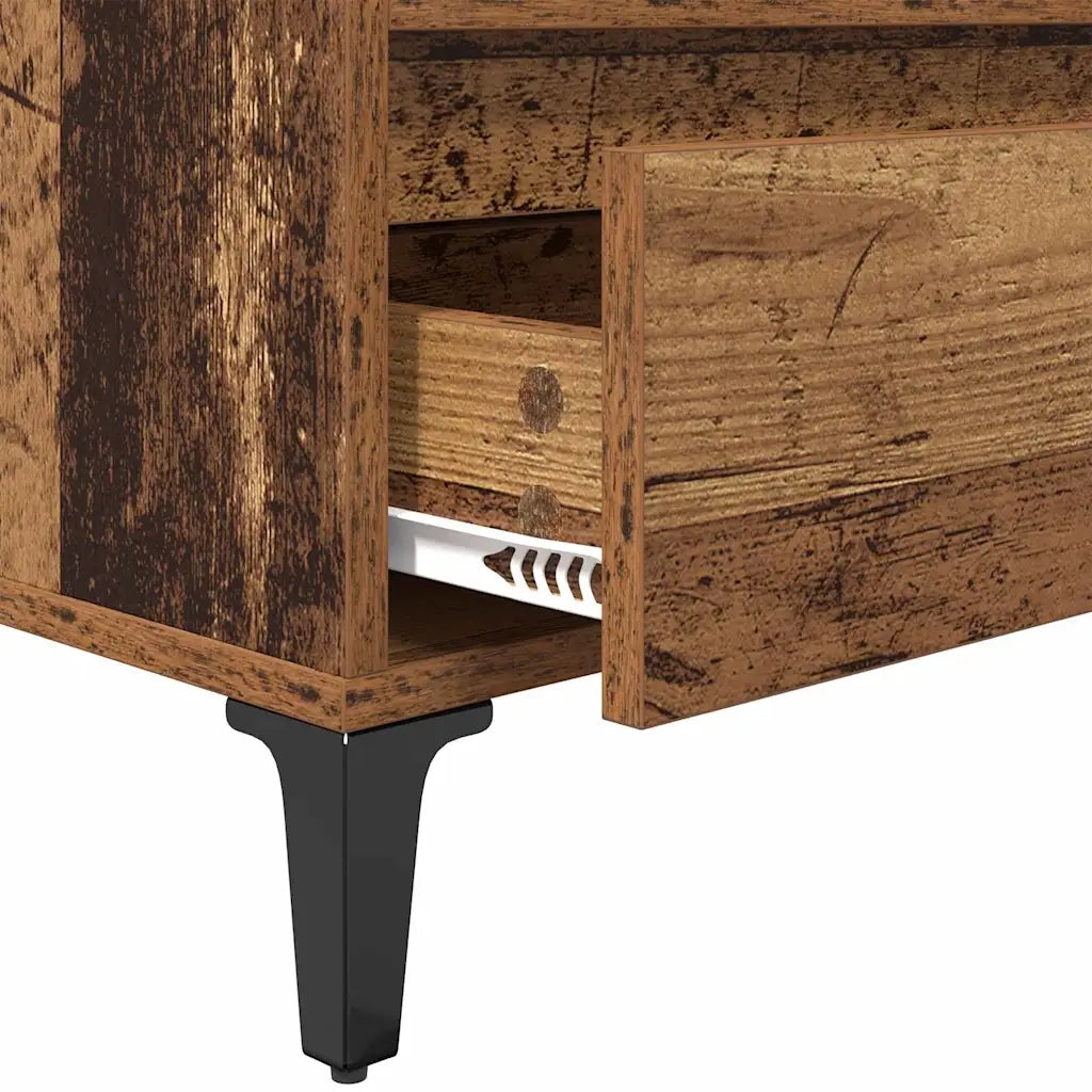 Mobile TV con cassetto Legno vecchio 100 x 34,5 x 44,5 cm 881468