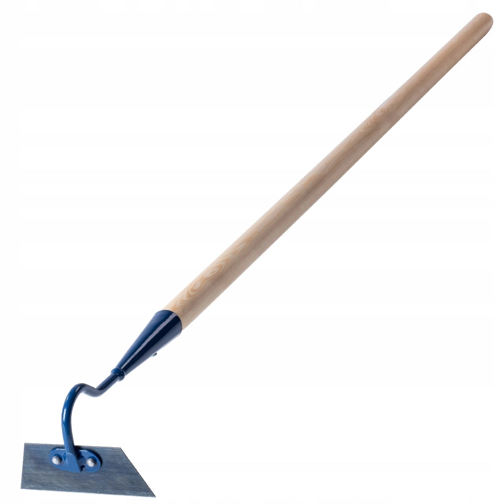 Gancio per zappa da giardino KADAX, 12 cm, per estirpare le erbacce, con manico in legno.