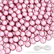 Acquario 8 mm - 400 pezzi - Materiale riflettente per gioielli - Creazione di accessori - Decorazioni - Accessori per abbigliamento - Materiale duraturo