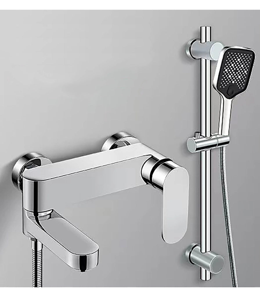 Colonna Doccia-Bagno LH-999+KIT | Rame Massiccio | Monocomando | Cuore Ceramico