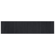 Tappeto del soggiorno | Tappeto Rettangolare Nero 70x300 cm in Bamb¨´