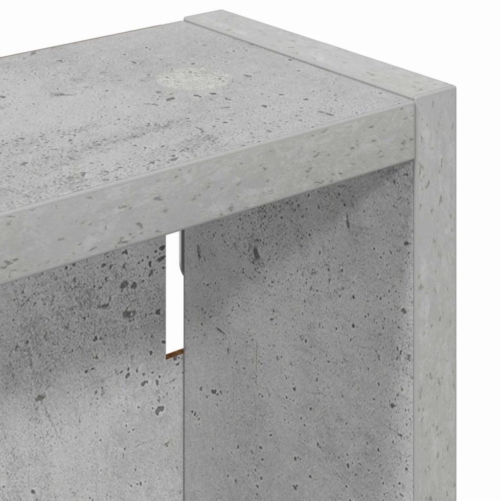 Armadio da bagno a muro Grigio Cemento 40 x 10 x 60,5 cm