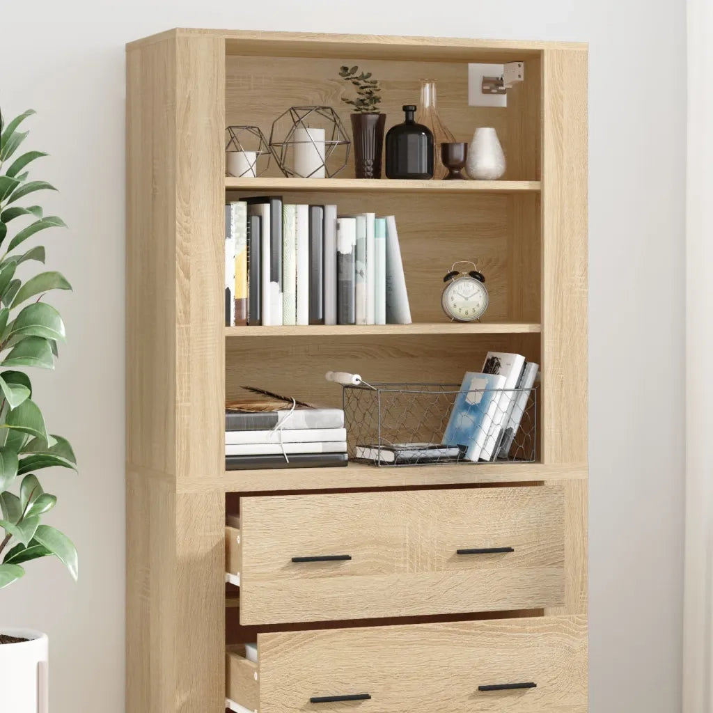 Credenza Rovere Sonoma in Legno Multistrato 3185394