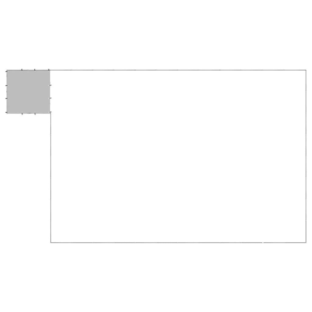 Recinto per animali da esterno per cani 30,25 m² 110 cm acciaio nero 02_0000522