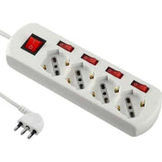 MULTIPRESA CON INTERRUTTORI INDIPENDENTI 4 posti - ELECTRALINE