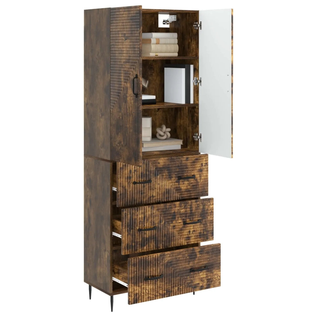 Set di armadi 2 pcs Rovere Fumo 66 x 34,5 x 90 cm 3416642