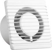 Ventilatore per la stanza da bagno 100mm funzione silenziosa per bagni cucine 28dB-1m 26dB-3m 93m³-h
