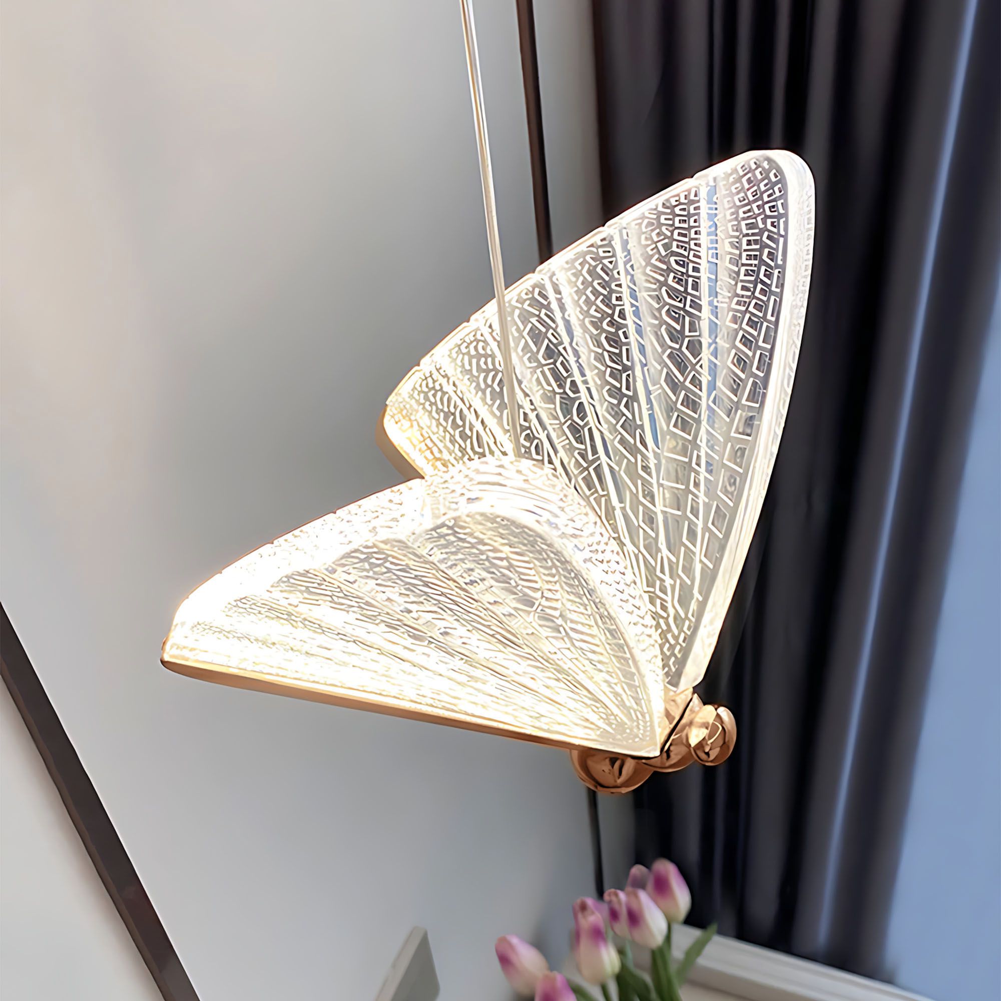 Lampada A Sospensione Led Lhj105-1cp Gold