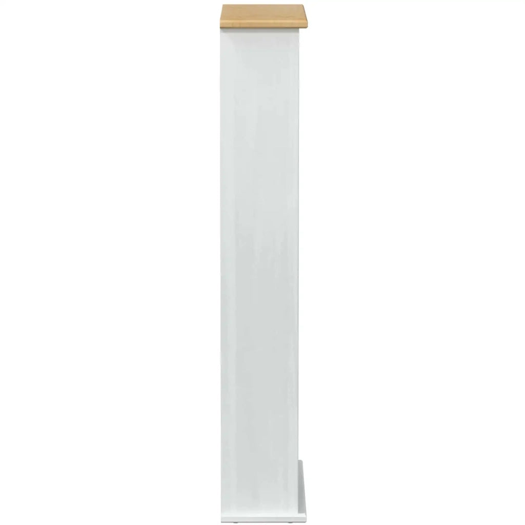 Mobile per CD Bianco 52 x 17.5 x 103 cm Pino massello CFW2840857