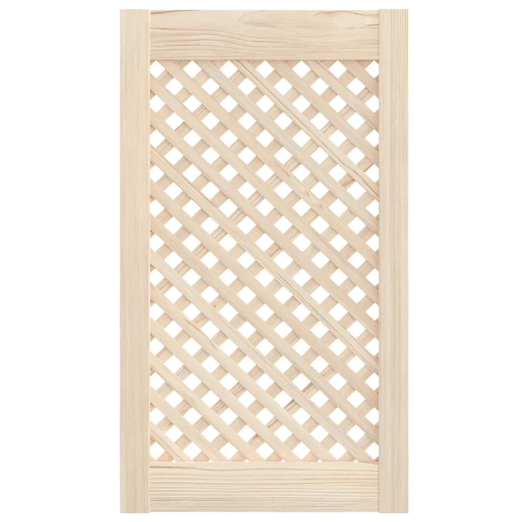 Ante con Design a Reticolo 2 pz 39,5x69 cm in Legno di Pino CFW3768445