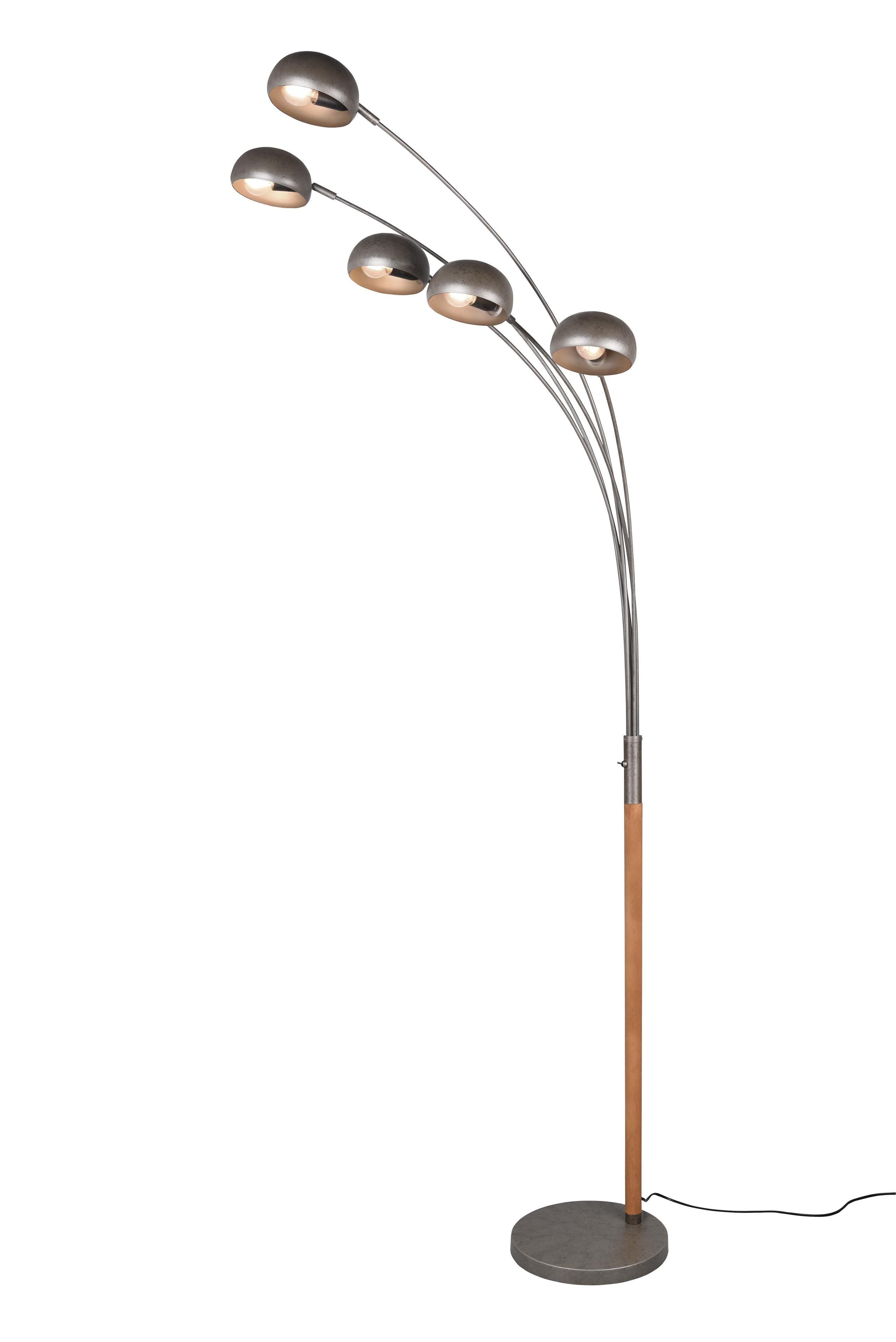 Piantana da Interno   in Metallo Nickel Anticato