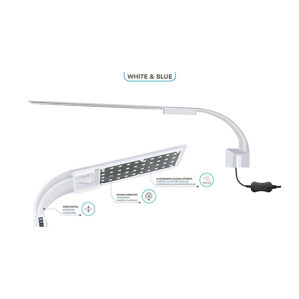 Whimar Led Lamp X9 White&Blue 15w