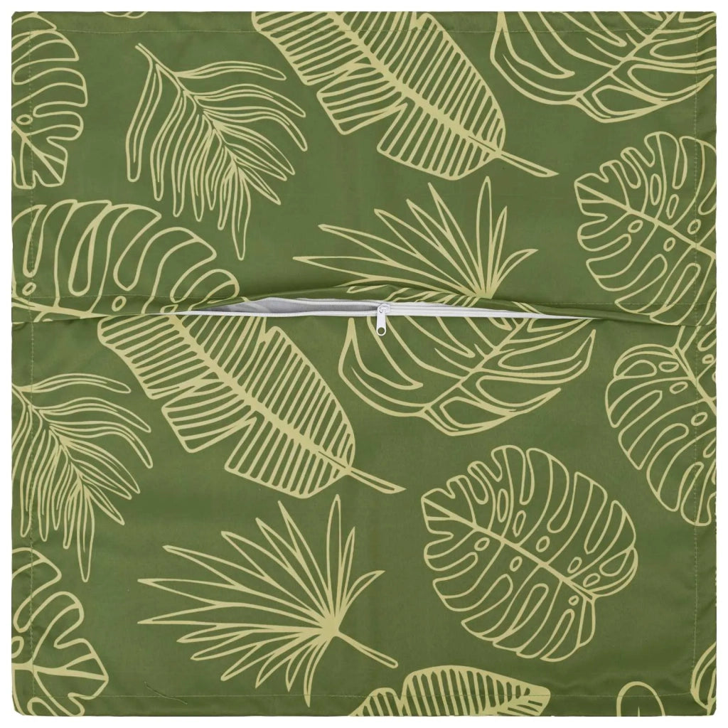 Federa 2 pcs HOUTEN Design a foglia 60 x 60 cm Poliestere 920811