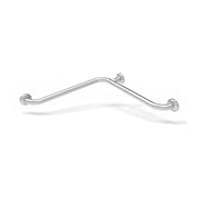 Maniglia angolare di sicurezza da cm 60x60 inox satinato