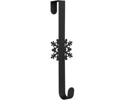 Decorazione di Natale con Illuminazione - Disegno di Neve - Porta Decorativa - Decorazione di Natale Invernale - Accoglienza Festiva - Duratura e Solida - Hanger Decorativo