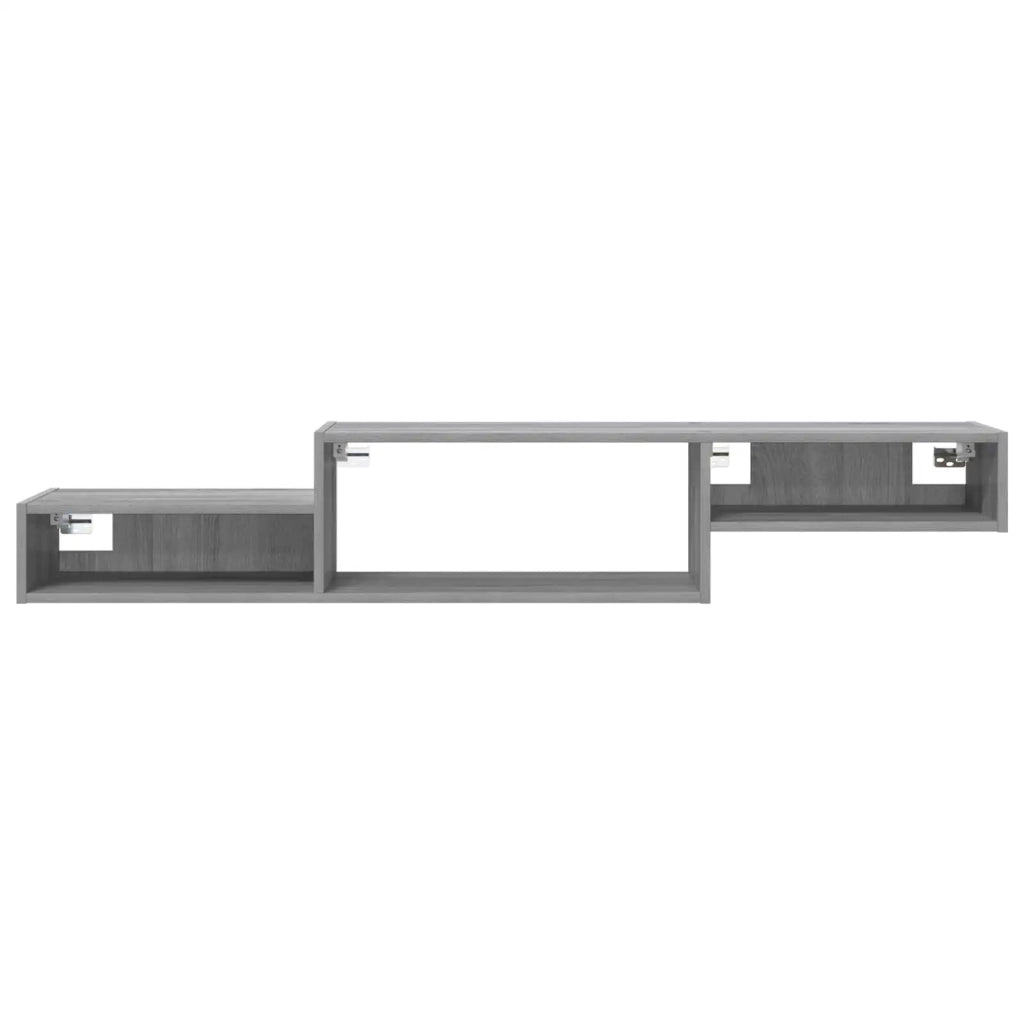 Mobile TV da Parete A parete Sonoma grigio 150 x 28 x 26 cm
