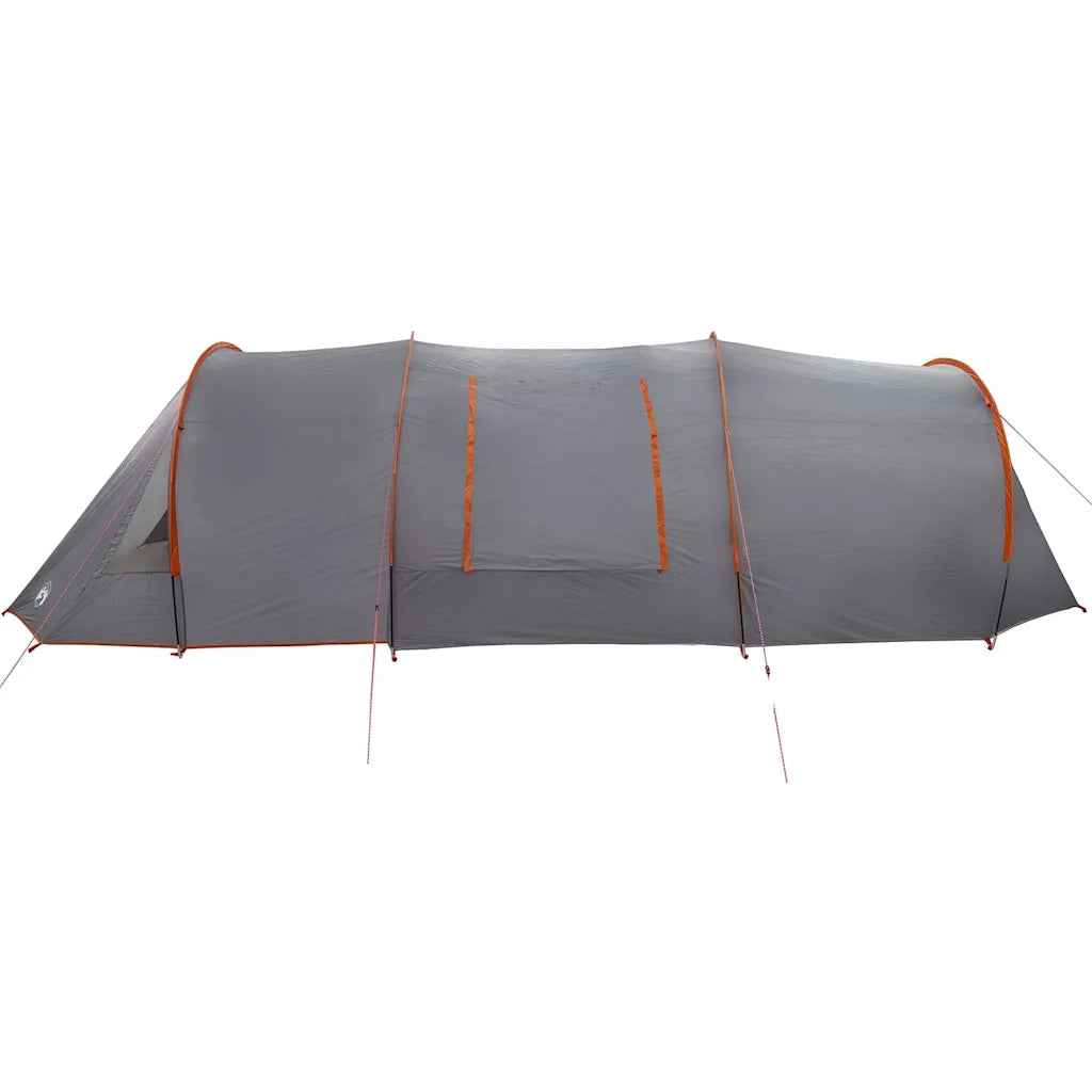 Tenda tunnel per 4 persone 4 persona Grigio e arancione 42004040